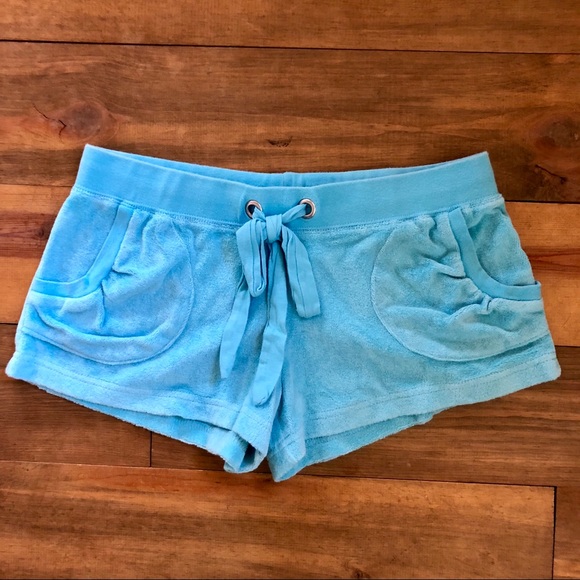 Pants - Beachy Terry Swim Coverup Shorts w/ Pockets Sz XS Pants - Beachy Terry Swim Coverup Shorts w/ Pockets Sz XS